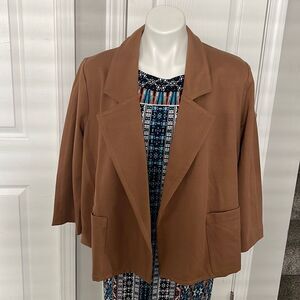 J. Jill Tan Blazer